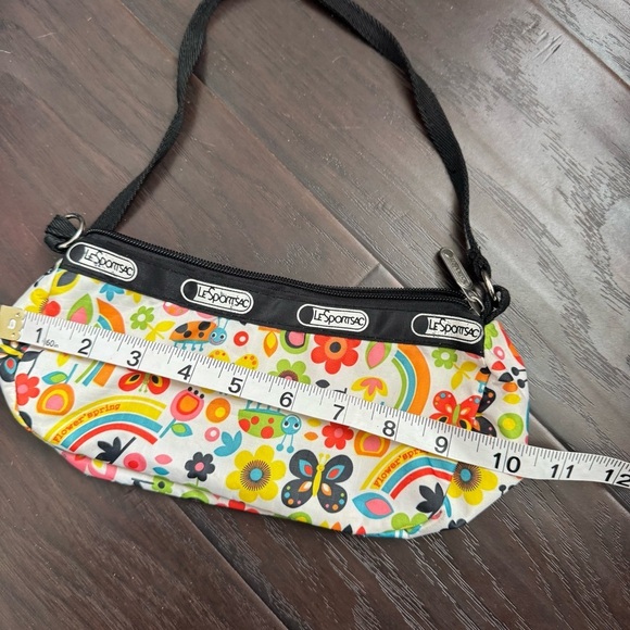 LeSportsac Multicolor Floral and Butterfly mini Bag - Picture 3 of 4
